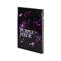 Книга записная Axent Purple fleur А5, 96 листов, клетка, твердая обложка (8459-2-A) - уменьшенное изображение 2