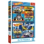 Пазл Trefl Hot Wheels Іграшкові машинки 2x70 (5900511344424) - зменшене зображення 1