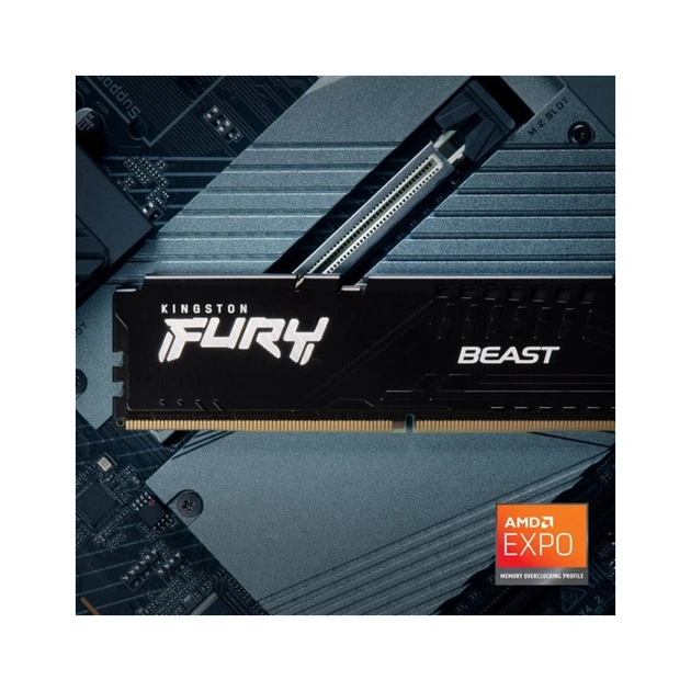 Модуль пам'яті для комп'ютера DDR5 64GB (2x32GB) 5600 MHz Fury Beast Black Kingston Fury (ex.HyperX) (KF556C36BBE2K2-64) - picture 11
