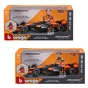 Масштабная модель автомобиля Bburago Автомодель с фигуркой - McLaren MCL38, 1:24 (18-28040) - уменьшенное изображение 1
