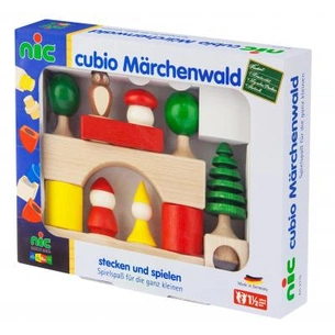 Конструктор Nic cubio дерев'яний 17 ел. (NIC2115) зображення 1