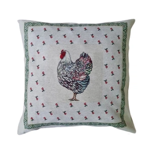 Подушка Прованс Декоративна Сіра курочка 45х45 (4823093438729) зображення 1