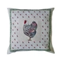 Подушка Прованс Декоративна Сіра курочка 45х45 (4823093438729) - зменшене зображення 1