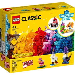 Конструктор LEGO Classic Прозорі кубики для творчості (11013) зображення 1