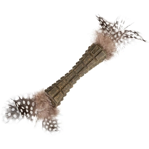 Іграшка для котів GiGwi Catnip Спресована котяча м'ята з пір'ям 8 см (75335) зображення 1