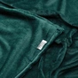 Плед ARDESTO Flannel 200х220см, 100% поліестер, смарагдовий (ART0224SB) - зменшене зображення 3