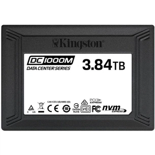 Накопичувач SSD U.2 2.5" 3.84GB Kingston (SEDC1000M/3840G) зображення 1