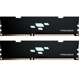 Модуль пам'яті для комп'ютера DDR4 16GB (2x8GB) 3200 MHz Black Prologix (PRO16GB3200B4K) зображення 1