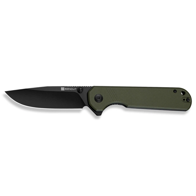 Ніж Sencut Aetheris, Darkwash, зелений G10 (S24095-2) - зображення 1