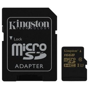 Карта пам'яті Kingston 16GB microSDHC class 10 UHS-I U3 4K (SDCG/16GB) зображення 1