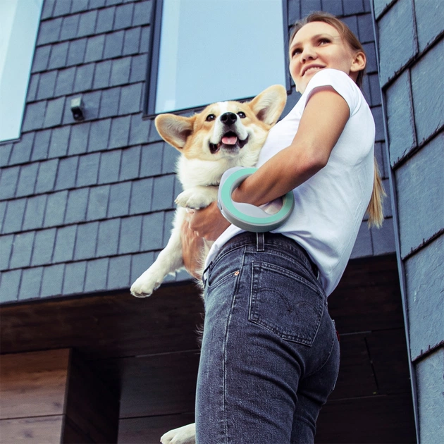 Повідець для собак WAUDOG R-leash світловідбиваюча стрічка XS-M до 40 кг 2.9 м салатовий (81275) - picture 6