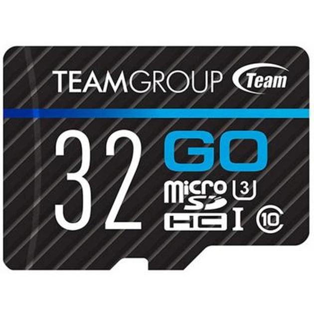 Карта пам'яті Team 32GB microSD Class 10 UHS-I/U3 Go (TGUSDH32GU302) - изображение 1