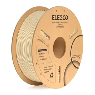 Пластик для 3D-принтера ELEGOO PLA Plus 1кг, 1.75мм, beige (50.203.0235) зображення 1
