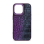 Чохол до мобільного телефона Harder Glamorous Croco Apple iPhone 15 Pro Max Dark Purple (ARM76767) - зменшене зображення 1