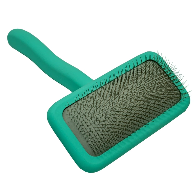 Гребінець для тварин Tauro Pro Line прямокутний M, зубці 11 мм mint (TPLB63547) - picture 1