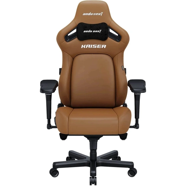 Крісло ігрове Anda Seat Kaiser 4 PVC Size XL Brown (AD12YDDC-XLL-20-K-PV/C) - зображення 1
