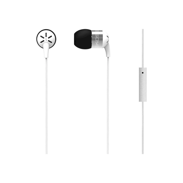 Навушники Koss KEB25iW In-Ear Mic White (189650.101) - зображення 1