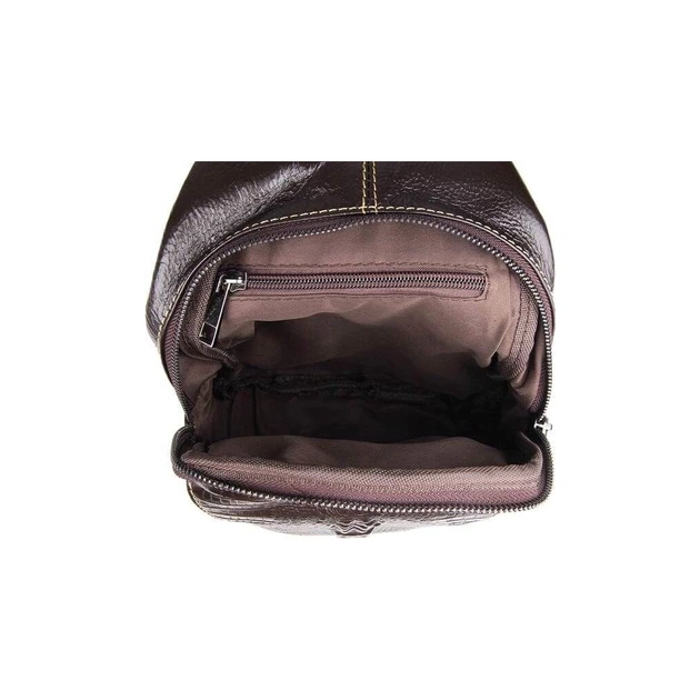 Сумка Vintage З натуральної шкіри Коричнева (14559) - зображення 10