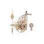 Конструктор Ugears Аеро Годинник настінний із маятником (70154) - зменшене зображення 6