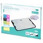 Підставка до ноутбука Omega ICE CUBE Laptop Cooler Pad Black (OMNCPC) - зменшене зображення 5