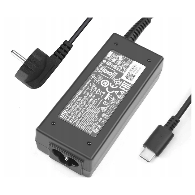 Блок живлення до ноутбуку Acer 45W 20V/2.25A, 15V/3A, 12V/3A, 5V/2A, USB Type-C (PA-1450-78 / A40404) - зображення 1