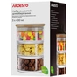 Емкость для сыпучих продуктов ARDESTO Midori 3 х 400 мл (AR1203CB) - уменьшенное изображение 4