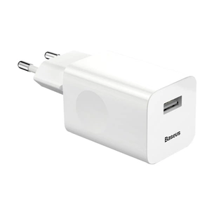 Зарядний пристрій Baseus Home Charger White (CCALL-BX02) зображення 1