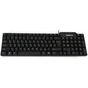 Клавіатура Omega OK-05 Cyrilic Version USB Black (OK05TRU) - зменшене зображення 1