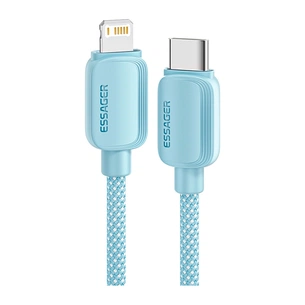 Дата кабель USB-C to Lightning 1.0m 20W blue Essager (EXCTL-WL03-P) picture 1