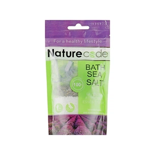 Сіль для ванн Nature Code морська Квіти лаванди й ефірна олія 100 г (4820205302138) зображення 1