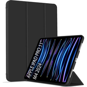 Чохол до планшета BeCover Tri Fold Soft TPU Silicone Apple iPad Pro 11" M4 2024 Black (711744) зображення 1