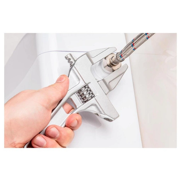 Ключ Topex розвідний алюмініевий (35D700) - picture 5