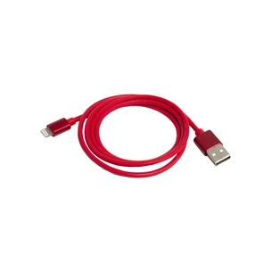 Дата кабель USB 2.0 AM to Lightning 1.0m 2.4A red Patron (CAB-PN-LIGHT-1M-R) зображення 1