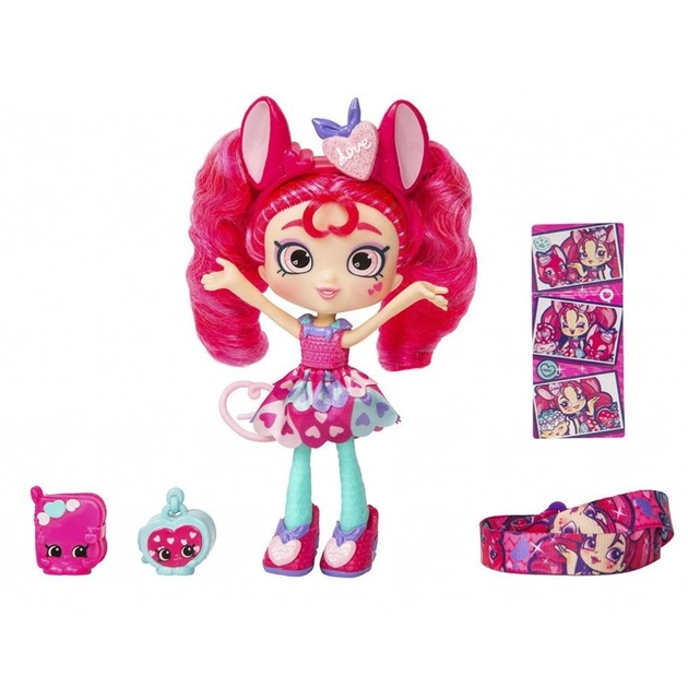 Лялька Shopkins SHOPPIES S9 серії Wild style Валентинка (56830) - зображення 1