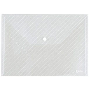 Папка - конверт Comix А4, прозора (FOLD-COM-C330-C) изображение 1