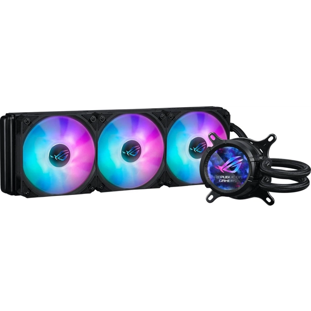 Система жидкостного охлаждения ASUS ROG Strix LC III 360 ARGB LCD (90RC00W1-M0UAY0) - изображение 1