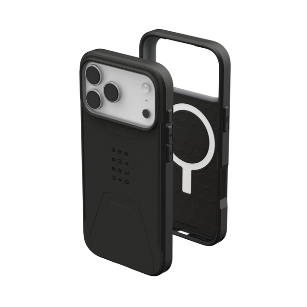 Чехол для мобильного телефона UAG iPhone 17 Pro Max Civilian MagSafe Black (114546114040) - изображение 9