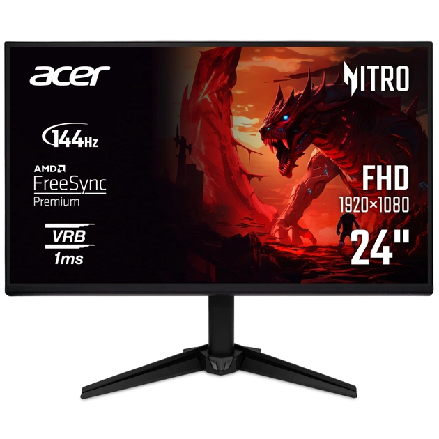 Монитор Acer QG241YP6bip (UM.QQ1EE.605) - изображение 1