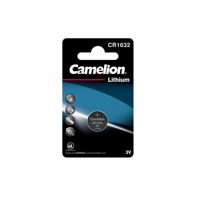 Батарейка CR 1632 Lithium * 1 Camelion (CR1632-BP1) - изображение 1