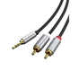 Кабель Cabletime 3.5 мм - 2xRCA (M/M), 1.8 м, Black (CF13K) - уменьшенное изображение 1