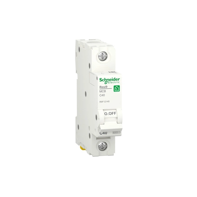 Автоматичний вимикач Schneider Electric RESI9 6kA 1P 40A C (R9F12140) - зображення 1