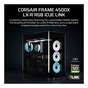 Корпус для ПК Corsair FRAME 4500X LX-R RGB Tempered Glass Black (CC-9011316-WW) - зменшене зображення 2