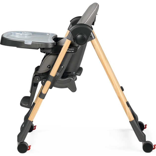 Стілець для годування Peg-Perego Prima Pappa Follow Me Amblance Ice преміум Сірий (IH01000002BL73) - picture 7