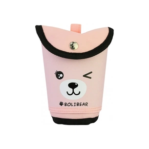 Пенал Cool For School підставка 1 відділення Рожевий (B-8695-pink) зображення 1