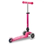 Самокат Micro Mini Deluxe Foldable LED" складний Рожевий" (MMD197) - уменьшенное изображение 3