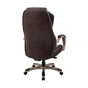 Офісне крісло Richman Преміо Пластик Річ Synchro Шкіра Спліт Темно-коричнева (R00000042322) - зменшене зображення 5