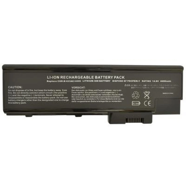 Акумулятор до ноутбука AlSoft Acer LIP-4084QUPC 4400mAh 8cell 14.8V Li-ion (A41196) - зображення 1
