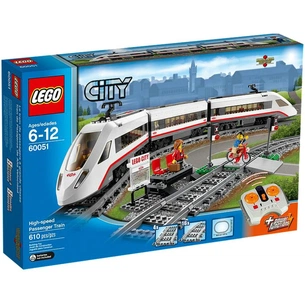 Конструктор LEGO City Швидкісний пасажирський потяг (60051) зображення 1