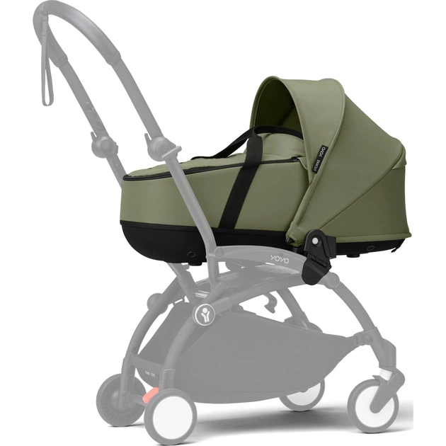 Люлька Stokke YOYO newborn shell, оливковий (Olive) (646311) - picture 5