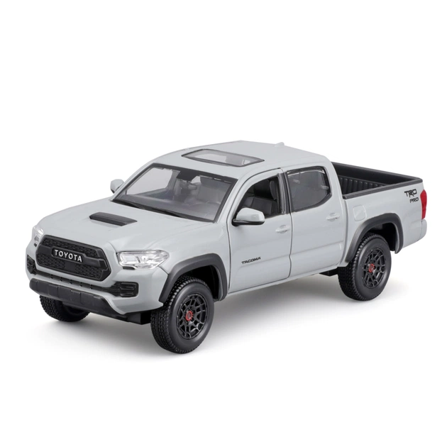 Масштабная модель автомобиля Maisto Toyota Tacoma TRD TRO (2023) серая, 1:24 (32910 grey) - изображение 1